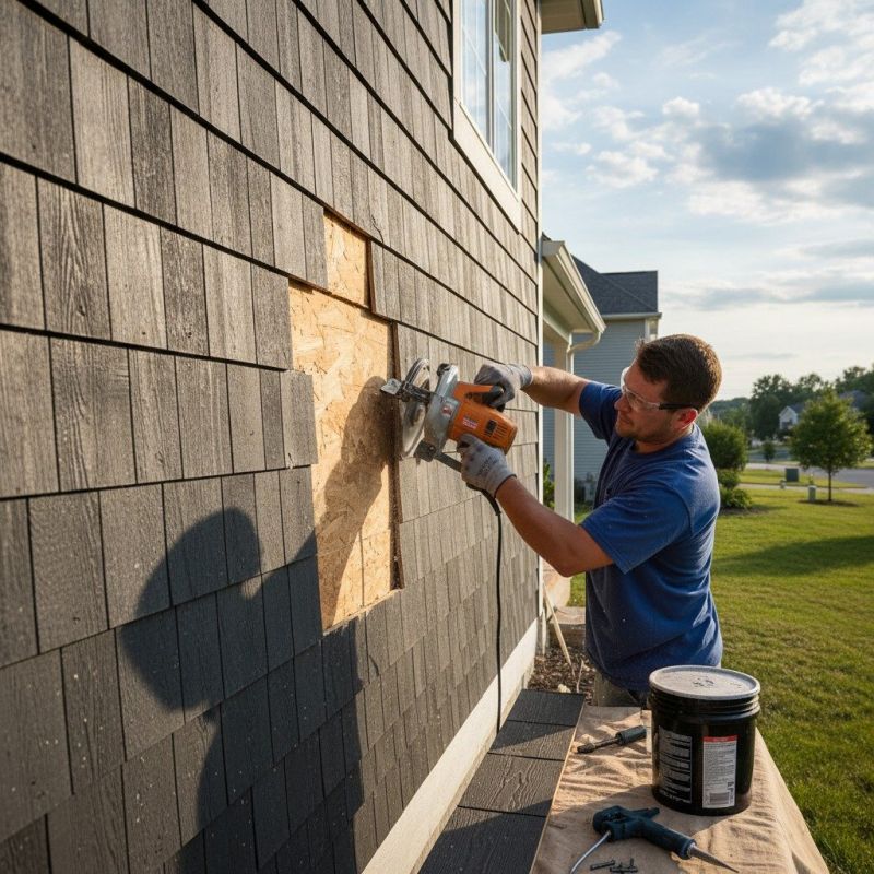 Home Siding Repair detail